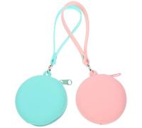 CHICAMPERA Organisateur électronique, étui de Rangement pour câbles de Voyage, Portable, Fermeture éclair sécurisée, dragonne, 2pcs, pour écouteurs et Bijoux, on The go