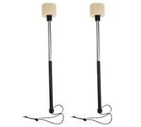 CHICAMPERA Paire de Mailloches Professionnelles en Acier Inoxydable pour Batterie, Accessoires Confortables et Sûrs, pour Instruments à Percussion et Amélioration du Rythme