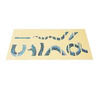 CHICAMPERA Patch Collé Guitare Auto-adhésif Électrique pour et Acoustique en Papier, Forte Viscosité, Facile Poser, Décoration Créative pour Guitare, à à Volonté