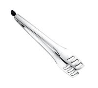 CHICAMPERA Pince à Steak Pain En Acier Inoxydable 304 Grand Modèle, Pince Creuse Polie Miroir, Résistante à La Corrosion, Manche Long Cuisine Barbecue Et Buffet Alimentaire