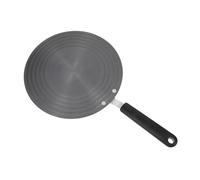 CHICAMPERA Plaque de Conduction Thermique Ronde 24 Cm 3 Mm avec Poignée en Matériau Résistant pour Ustensiles Cuisine Gaz, Diffuseur de Chaleur pour Poêles Fonte et Casseroles, Accessoire