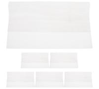 CHICAMPERA Plaques de Déshydratation Antiadhésives et Faciles à Nettoyer en Silicone Blanc Lot de 6 pour Outils Cuisine et Séchage des Fruits