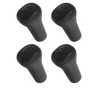 CHICAMPERA Poignées de Levier Réponse Rapide pour Chariot Élévateur en Plastique Noir 4 Pièces, Forme Ergonomique pour Tâches de Levage Prolongées