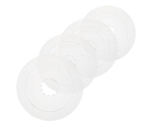 CHICAMPERA Protection de pignon arrière de vélo, protège-Volant d'inertie pour vélo de Montagne, Lot de 4, Plastique, pour VTT, Protection de moyeu arrière, Fournitures de vélo