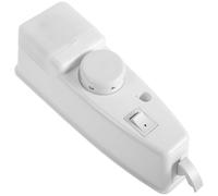 CHICAMPERA Refrigerator Side Light Knob Assembly, Refrigerator Thermostat Switch Box, 1 Set, Plastic, White, for Kitchen Refrigerator Cold Storage Section Replacement, Quick Installation