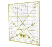 CHICAMPERA Règle Carrée en Plastique pour Patchwork Couture, Quadrillage Précis Lignes Claires, Outil de Couture Facile pour Travaux de Sewing et Crafting