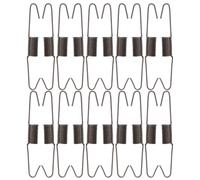 CHICAMPERA Remplacement du Ressort de Tension pour Canapé Argenté, Crochet Double Extrémité, 50 Pièces, Kit de Remplacement des Ressorts de Chaise, Installation Facile pour Meubles de Salon