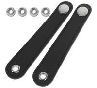 CHICAMPERA Sangle à Soufflets Accordéon en Cuir, Ceinture Double Couche Boucle, Centre 10,4 CM, Accessoire Léger pour Utilisation en Concerts et Répétitions