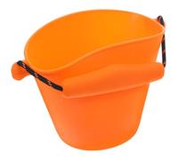 CHICAMPERA Seau Pliable Portable Silicone pour Garçon Fille Eau Multifonction pour Plage Bain et Activités Plein Air Orange Capacité Odeur Couleur Aléatoire Couleur Aléatoire