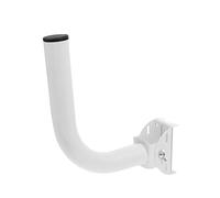 CHICAMPERA Support de Montage D'antenne Extérieure Blanc en Acier Poteau de Montage Étanche pour Installation en Extérieur