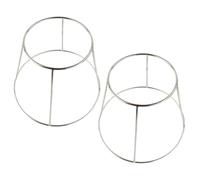 CHICAMPERA Support Double Couche pour Plateaux Fruits de Mer en Acier Inoxydable, Lot de 2, Dimensions 15-27 Cm, Porte-assiettes Pratique et Stable pour Restaurant de Fruits de Mer et Buffet