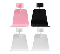 CHICAMPERA Support pour Sèche-ongles en Gel LED Portable 4pcs en Plastique Compatible pour Lampe Manucure Position pour Nail Art Extérieur