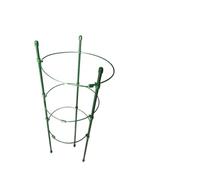 CHICAMPERA Support Treillis en Fer Vert pour Plantes Grimpantes, Lot de 4pcs Pointes Affûtées, 45cm, pour Tomates et Fruits en Extérieur
