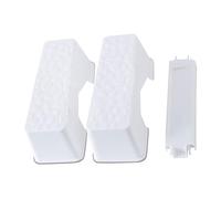 CHICAMPERA Tabouret de Toilette Accroupi Détachable en Pp Blanc, Stable et Sûr pour Usage Toilettes et Salle de Bain, Marche-pied Ergonomique pour Adulte