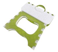 CHICAMPERA Tabouret Pliant Portable Vert en PP Facile à Ouvrir, Design Simple et Créatif, Salon Chambre D'garçon et Filles