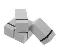 CHICAMPERA Tampon D'accords et Facilite la Création pour Guitare et Ukulélé 4pcs en Plastique Blanc, Accessoire Pédagogique Améliore la Pratique pour Musiciens Débutants