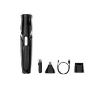 CHICAMPERA Tondeuse à Poils de Nez Électrique Rechargeable Usb, Multi-fonctions, Tête de Coupe Arrondie en Abs, Étanche et Légère, Accessoire Unisexe pour Épilation Précise Nez et Sourcils,