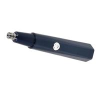 CHICAMPERA Tondeuse à Sourcils Électrique Bleue en Abs pour Femmes, Indolore Lame Double pour Coupe des Poils du Nez et Visage, Utilisation Facile Quotidien