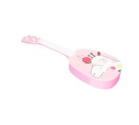 CHICAMPERA Ukulélé Mini Éducatif pour Garçon Fille Instrument Musical Abs Sécurisé Modèle Réaliste pour Apprentissage et Débutants Cadeau Ludique Garçons Filles