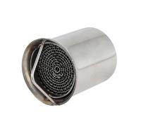 Chicane Echappement Moto,DB Killer 50mmBaffte Tuyau d'échappement Universel | en Acier Inoxydable OD x 72mm de Long