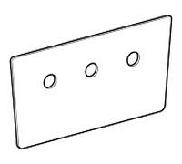 Chicane Geberit pour aire de jeux et de lavage 599107000