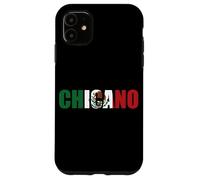 Chicano Drapeau Mexicain pour Homme Motif Drapeau Latin hispanique Marron Coque pour iPhone 11