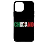 Chicano Drapeau Mexicain pour Homme Motif Drapeau Latin hispanique Marron Coque pour iPhone 12 Mini