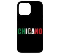 Chicano Drapeau Mexicain pour Homme Motif Drapeau Latin hispanique Marron Coque pour iPhone 13 Pro Max