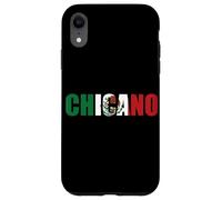 Chicano Drapeau Mexicain pour Homme Motif Drapeau Latin hispanique Marron Coque pour iPhone XR