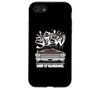 Chicano Oldies, Basse et Lente, Voiture Lowrider pour Hommes Coque pour iPhone SE (2020) / 7/8