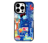 ChiCaseVer Coque pour iPhone 14 Pro Max, motif collage de voyage et aventure, en TPU souple et fin, compatible avec MagSafe, protection de qualité militaire contre les chutes et protection d'appareil