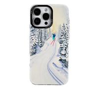 ChiCaseVer Coque pour iPhone 16 Pro Max, motif ski enneigé blanc pour adolescents, filles, garçons, coque de protection en TPU souple et fin pour iPhone 16 Pro Max