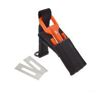 ChicBosom Lame spéciale de coupe pour plongée sous-marine, pointe émoussée, coupe-ligne, équipement de sécant pour une utilisation sous-marine (orange)