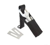 ChicBosom Lame spéciale de coupe pour plongée sous-marine, pointe émoussée, coupe-ligne, équipement de sécant pour une utilisation sous-marine (blanc)