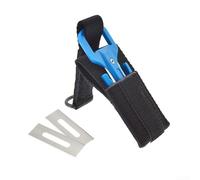 ChicBosom Lame spéciale de coupe pour plongée sous-marine, pointe émoussée, coupe-ligne sous-marine, équipement sécant pour une utilisation sous-marine (bleu)