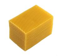 ChicBosomn Feuilles de cire d'abeille naturelle, lot de 30 pièces, bougies en cire d'abeille roulées à la main