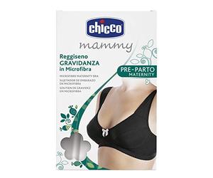 Chicco 00001151100310 Soutien-Gorge Préparation en Microfibre, 3C, Noir