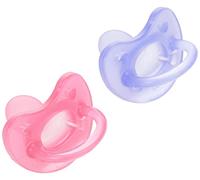 Chicco 00073035110000 Gommotto Physio Soft pour petites filles, 16 à 36 mois, 2 pièces