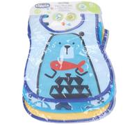 Chicco 16301200000 Ensemble Bavoirs Décorés x 3