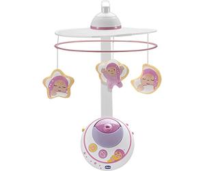 Chicco - 2429100000 - Jouet D'éveil - Mobile Double Projection - Rose First Dreams