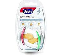Chicco - 60001000000 - Sucette Physiologique en Caoutchouc - Ananas - 2 Pièces - 4+ mois