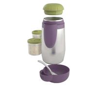 Chicco 60181000000 Pot Pour Bébé Alimentaire Vert Et Violet Vert