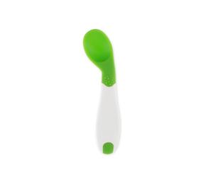 Chicco - 6829000000 - Cuillère Coudée - Ma Première Cuillère - x1 - Vert Pomme - 8 mois +