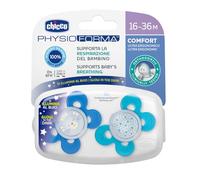 Chicco Physio Comfort Night 16-36 m tétine Cat/Stars 2 pcs
