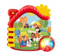 Chicco- Jeu ABC livret Parlant de la Ferme, Multicolore, 6-36 Mesi (Confezione da 1)