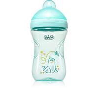 Chicco Advanced Cup 12m+ tasse d’apprentissage avec paille Teal 266 ml