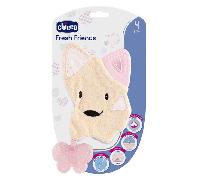 Chicco Bavoir de Dentition Fresh Friend Rose 4+ Mois 1 Unité