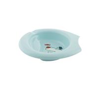 Chicco Assiette de sevrage Repas facile – base antidérapante, design ergonomique – 6M+ Azure
