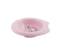 Chicco Assiette creuse décorée – Dès 6 mois – Rose