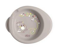 Chicco Assiette Maintien au Chaude pour Bébé et Enfants, Assiette Thermique avec Réservoir d’Eau Chaude, Soucoupe Dégorgement avec Base Antidérapante et Design Ergonomique, 0% BPA, 6+ Mois, Gris